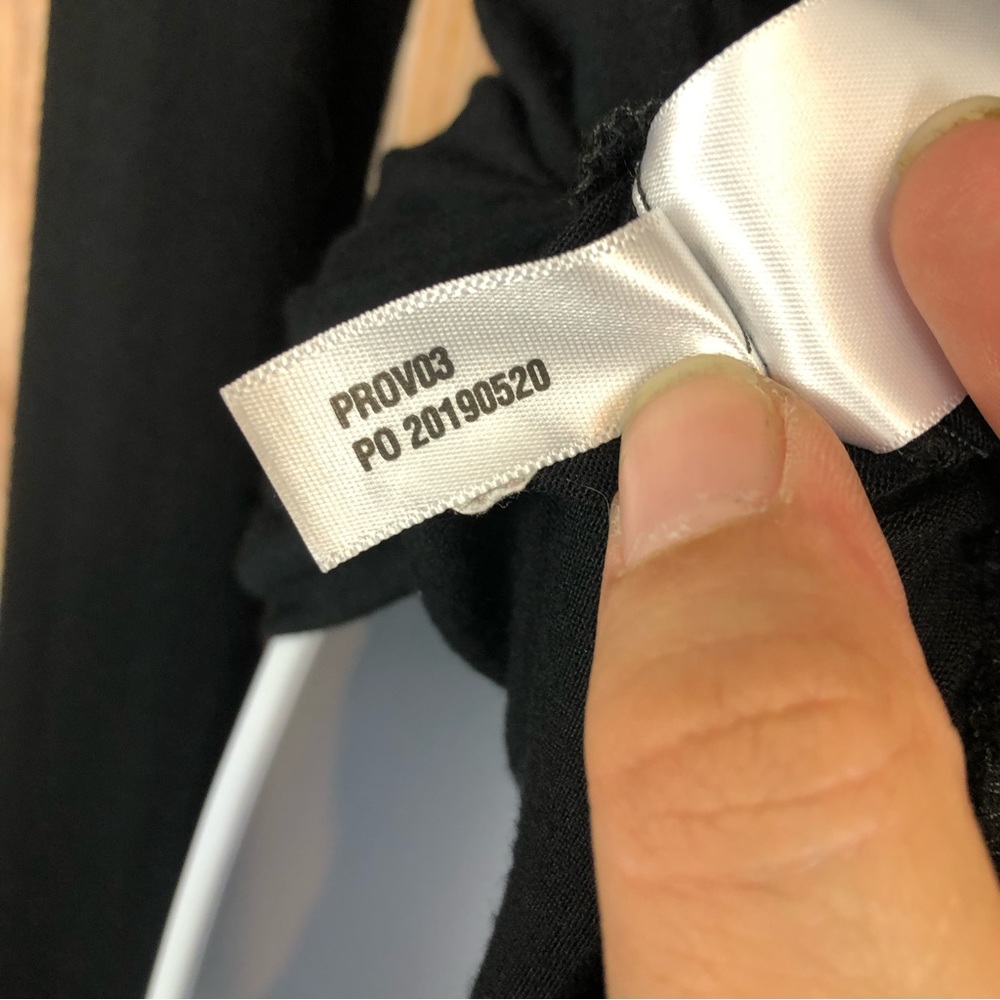 Stella and Dot Black Long Sleeve Erika Top - Picture 6 of 8